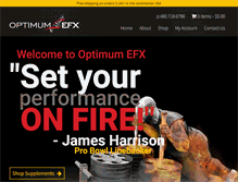 Tablet Screenshot of optimumefx.com